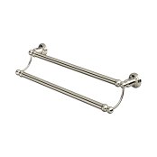 Perrin & Rowe Traditional 495mm Double Towel Rail - Nickel