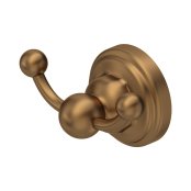 Perrin & Rowe Traditional Double Robe Hook - English Bronze