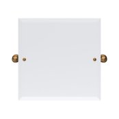 Perrin & Rowe Traditional 500mm Square Mirror - English Bronze