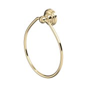 Perrin & Rowe Traditional 150mm Towel Ring - Gold