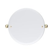 Perrin & Rowe Traditional 500mm Round Mirror - Gold