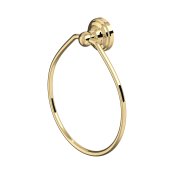Perrin & Rowe Traditional 150mm Towel Ring - Polished Brass