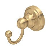 Perrin & Rowe Traditional Single Robe Hook - Satin Brass