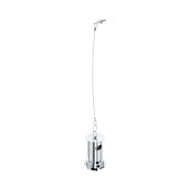 Perrin & Rowe Slotted Basin Waste with Metal Plug Stay & Chain - Chrome