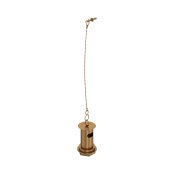 Perrin & Rowe Slotted Basin Waste with Metal Plug Stay & Chain - English Bronze