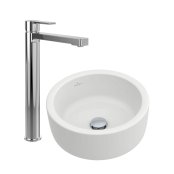 Villeroy & Boch Architectura Countertop Basin & Tall Basin Mixer Bundle