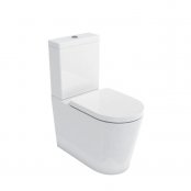 Britton Bathrooms Tall Sphere Rimless Comfort Height Back To Wall WC