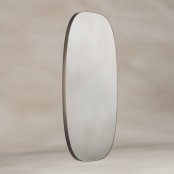 Origins Living Oslo 450 x 800mm Barrel Mirror - Brushed Bronze
