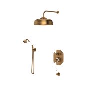 Perrin & Rowe Traditional Shower Set Four with 5" Shower Rose - English Bronze