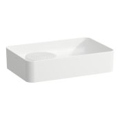 Laufen Val 550mm Countertop Basin with Islet - White