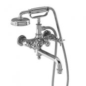 Arcade Wall Mounted Bath Shower Mixer (Chrome)
