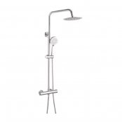 Marflow Mar Round Thermostatic Shower Valve with Integrated Diverter
