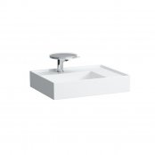 Kartell by Laufen 60cm SaphirKeramik Basin with Shelf