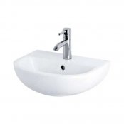 Essential Lily 450mm 1 Tap Hole Basin