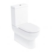 Britton Bathrooms Compact Close Coupled Back to Wall WC