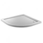 JT Fusion 800mm Quadrant Shower Tray with Concealed Waste