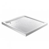 JT Fusion 760 x 760mm Square Shower Tray with Concealed Waste