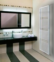 Lazzarini Asti Design Chrome 823 x 500mm Towel Warmer