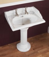 Silverdale Victorian 635mm Basin - White