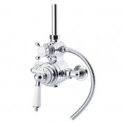 St James Traditional Exposed Thermostatic Shower Valve with Diverter