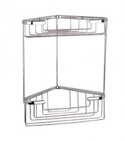 Miller Classic Tall Two Tier Corner Basket