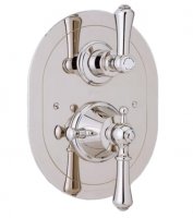 Perrin & Rowe Concealed Thermostatic Shower with Plate and Lever Handles