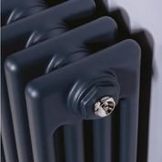 DQ Heating Ardent 500 x 806mm Horizontal 4 Column Anthracite Radiator