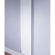 DQ Heating Strata 1800 x 376mm Vertical Single White Radiator