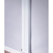 DQ Heating Cassius 1800 x 510mm Vertical White Radiator