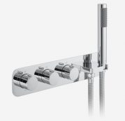 Vado Tablet iO Altitude 3 Outlet 3 Handle Concealed Thermostatic Valve