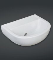RAK Compact 38cm 0 Tap Hole Special Needs Horizontal Outlet Basin