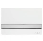 Vitra White Glass Flush Plate