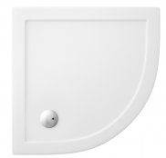 Zamori 800 x 800mm White Quadrant Shower Tray