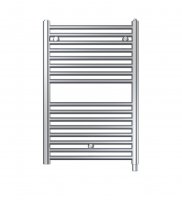 Zehnder Klaro Electric Towel Rail - Electric Simple Immersion 748 x 500mm - Chrome