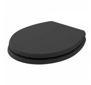 Bayswater Porchester Matt Black Soft Close Toilet Seat