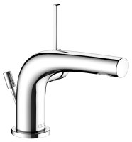 Keuco Edition 400 Single Lever Basin Mixer 80 with Pop-Up Waste - Chrome