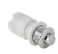 Geberit Pneumatic Stainless Steel Short Wall Palm Push Button Metal With Actuator