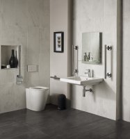 Armitage Shanks Doc M Concept Freedom Ensuite Bathroom Pack with 60cm Basin & BTW Toilet