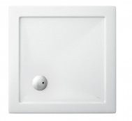 Zamori 900 x 900mm White Square Shower Tray