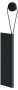 Keuco Glass Wiper Squeegee with Wall Mounting Adhesive - Black