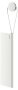 Keuco Glass Wiper Squeegee with Wall Mounting Adhesive - White