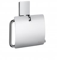 Smedbo Pool Toilet Roll Holder with Cover - Chrome
