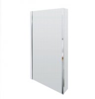 BC SolidBlue 1400 x 805mm Fixed L Bath Screen