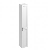 Burlington Bathrooms Matt White Tall Unit