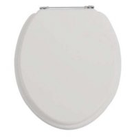 Heritage Dove Grey Standard Close Seat with Chrome Hinge - Stock Clearance