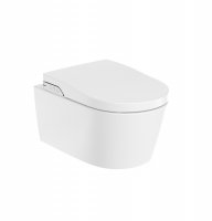 Roca Inspira Wall-Hung Smart Toilet with Horizontal Outlet