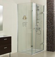 Roman Decem x 1700 x 900mm Hinged Door with One Inline Panel