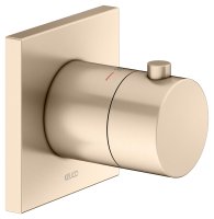 Keuco Thermostatic Mixer DN 15 (Square Rosette) - Brushed Bronze