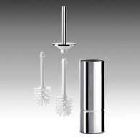 Inda Colorella Toilet Brush and Holder with One Spare Brush
