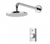 Aqualisa Visage Digital Concealed Shower with Wall Mounted Fixed Head